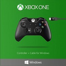 Controller Wireless Black + Cable for Windows (XboxOne)