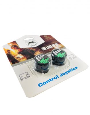 Накладки на стики для джойстика Playstation 4 / 5 Last of Us Part II Зеленый PS4/PS5 (Высокие)