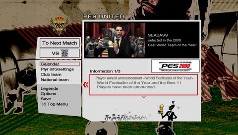 Pro Evolution Soccer 2009 (PSP) Pro Evolution Soccer 2009 (PSP)