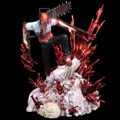 Фігурка Chainsaw Man Scale PVC Figure. Людина-бензопила (29см)