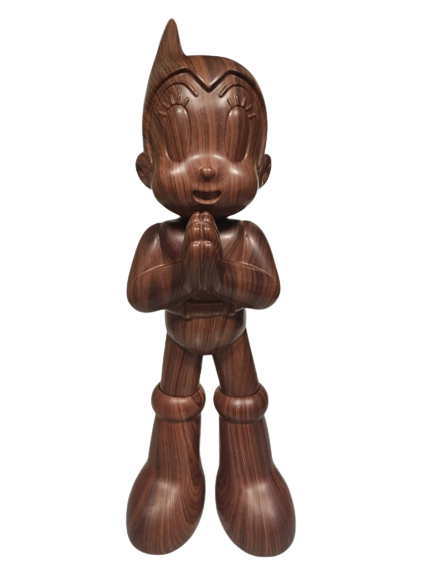 Kaws Astro Boy Дерев'яна фігурка коричнева (30см)  Kaws Astro Boy Дерев'яна фігурка коричнева (30см)