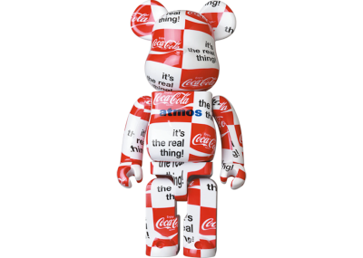 Bearbrick atmos x Coca-Cola 400% (28см)