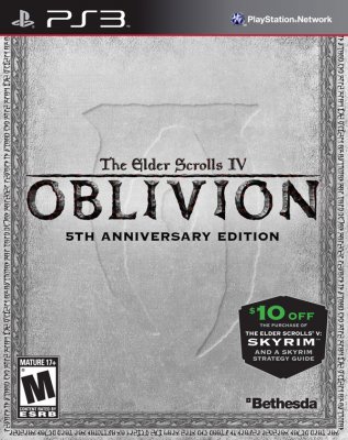 Elder Scrolls IV: Oblivion 5th Anniversary Edition (PS3)