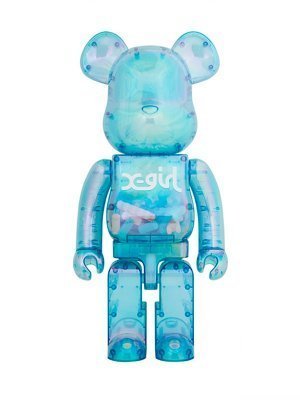 Bearbrick X-girl Blue 1000% (70см)