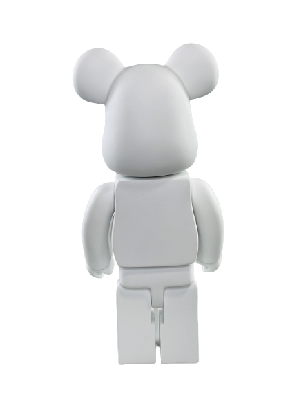 Bearbrick Art OverTurn Black Crystal (Черный Кристалл) 400% (28см)