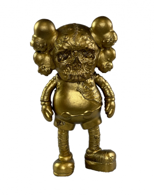 Kaws X Pushead Companion Фигурка (Золотой) - 25 см Kaws X Pushead Companion Фигурка (Золотой) - 25 см