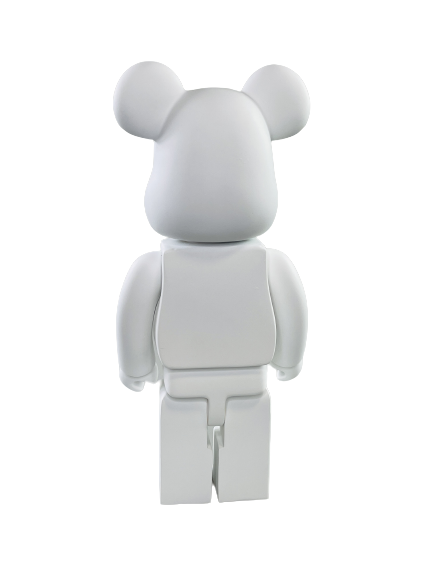 Bearbrick Art OverTurn Purple Crystal (Фиолетовый Кристалл) 400% (28см)