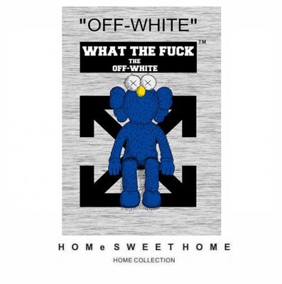 Ковер Kaws Off-White What The Fuck BFF