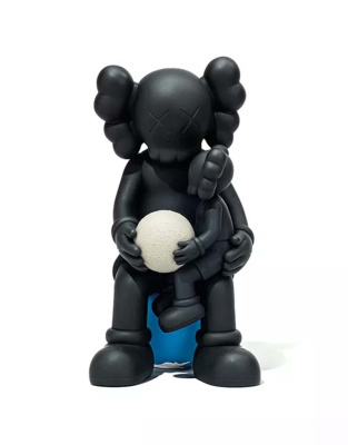 Вінілова фігурка KAWS Holiday Thailand (Black) 28см