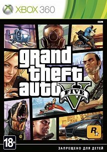 Grand Theft Auto 5 V    (Xbox 360)