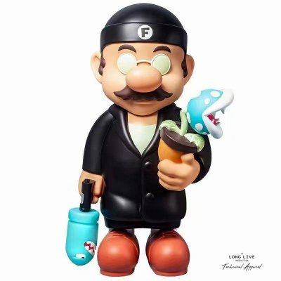 Супер Марио LEON The Professional (Леон Киллер) голубой 50см