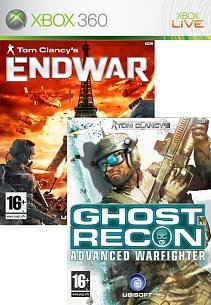 Tom Clancy's Ghost Recon Advanced Warfighter 2 + End War (Xbox 360)