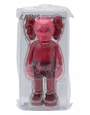 KAWS Companion Open Edition виниловая фигурка (Красная) 28 см KAWS Companion Open Edition виниловая фигурка (Красная) 28 см