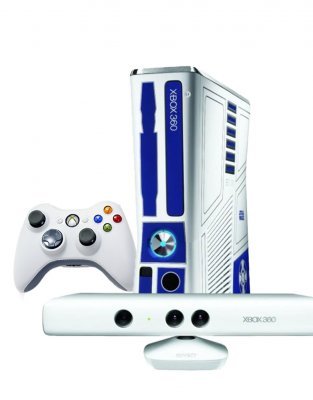 Xbox 360 Slim 320GB Limited Edition Star Wars+Kinect+Freeboot+40 игр (Б/У)