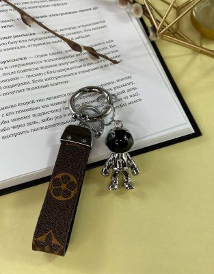 Брелок Космонавт Металлический (Серебро)