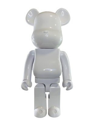 Bearbrick Белый Глянцевый ABS 1000% (70см)