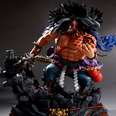 Фігурка One Piece Four Emperors Resonance GK Battle Beast Kaido Scene Base (19см)