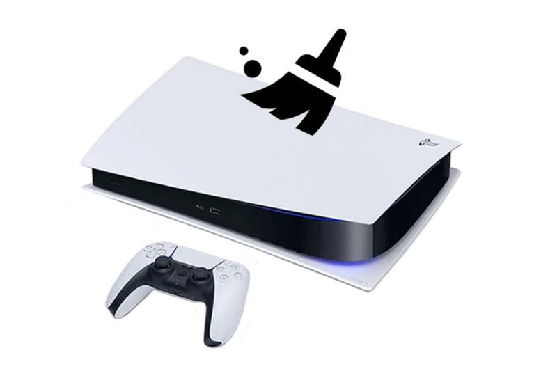 Чистка игровой приставки Playstation 5