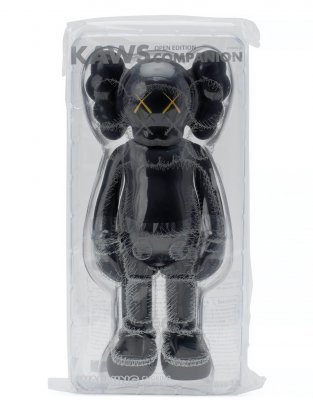 KAWS Companion Open Edition виниловая фигурка (черная) 28 см KAWS Companion Open Edition виниловая фигурка (черная) 28 см