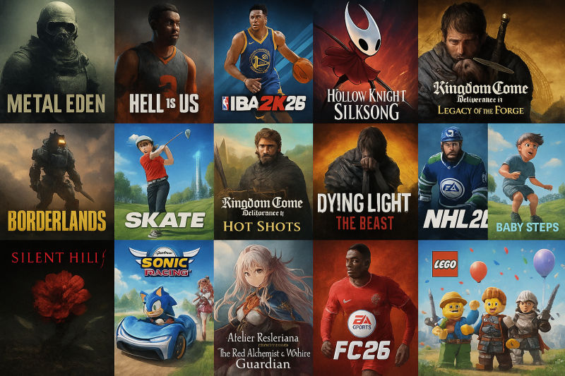 Вересень 2025: місяць вибухових релізів і неймовірних новинок для геймерів Вересень 2025: місяць вибухових релізів і неймовірних новинок для геймерів