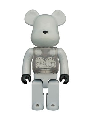 Bearbrick 2G White Chrome 400% (28см)
