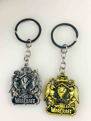 Металевий брелок World of Warcraft Alliance