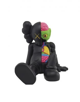 Фигурка Kaws Resting Place Companion (черный) - 23 см
