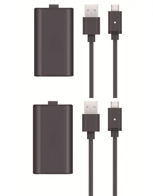 Play & Charge Kit (Xbox One - Series S/X/Elite) (2 Аккумулятора 2 Провода)