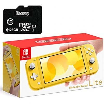 Nintendo Switch Lite Yellow + Micro SD 128GB (Прошивка SX