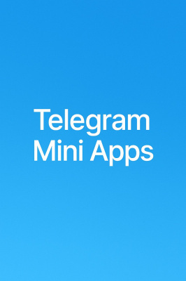 Створення Telegram Mini Apps під ключ