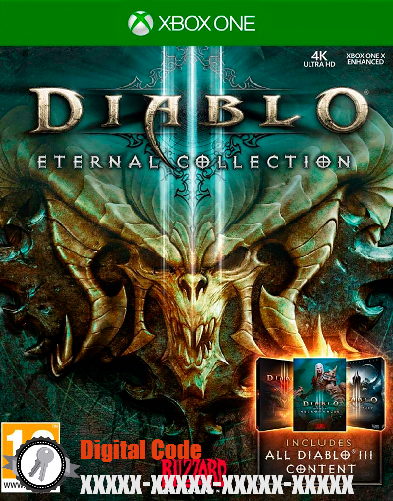 Diablo 3 (III): Eternal Collection (Xbox One) Digital Code