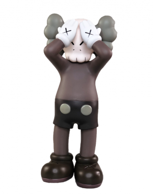 KAWS At This Time Виниловая Фигурка (коричневый) - 28 см KAWS At This Time Виниловая Фигурка (коричневый) - 28 см