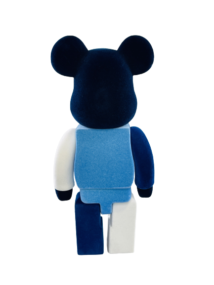 Bearbrick x Kith синий 400% (28 см)