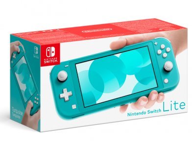Игровая приставка Nintendo Switch Lite (бирюзовая)