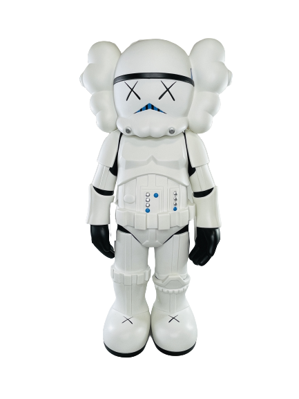 KAWS Star Wars Storm Trooper Companion виниловая фигурка (Белый) - 70 см KAWS Star Wars Storm Trooper Companion виниловая фигурка (Белый) - 70 см