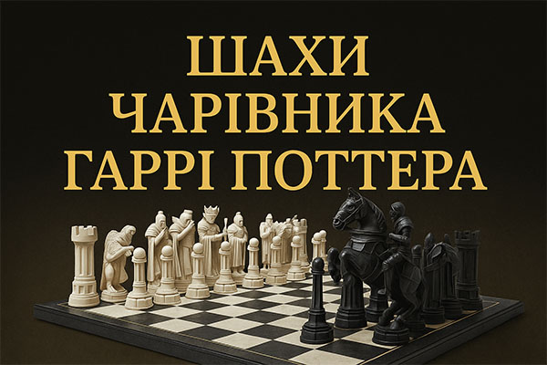 Шахи Чарівника Гаррі Поттера — магічний набір для поціновувачів класики і чарів