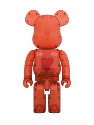 Bearbrick x Emotionally Unavailable Red Heart 400% (28см)