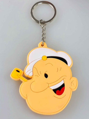 Моряк Попай обличчя (Селиконовий брелок)