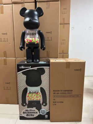 Bearbrick My First Baby Black Matte 1000% (70 см) 