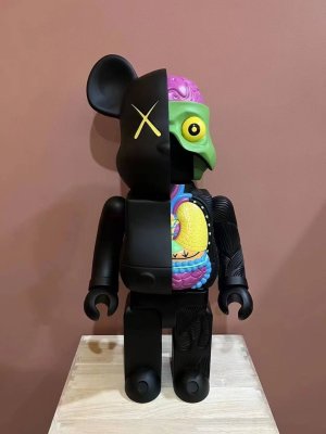 Bearbrick Kaws dissected black (черный) 1000% (70 см)