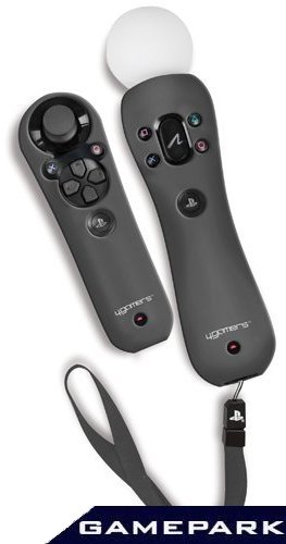 Комплект чехлов для PS Move (Silicone Jackets) Черный (PS3)