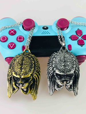 Кулон Predator — амулет геймера (золото / срібло)