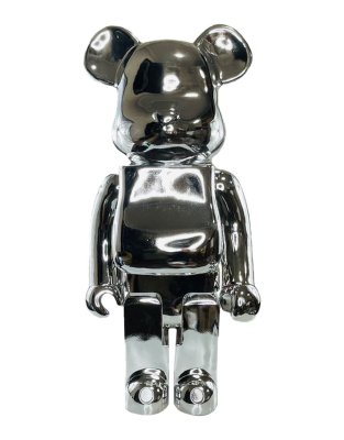 Bearbrick Silver (Серебро) 1000% (70 см)