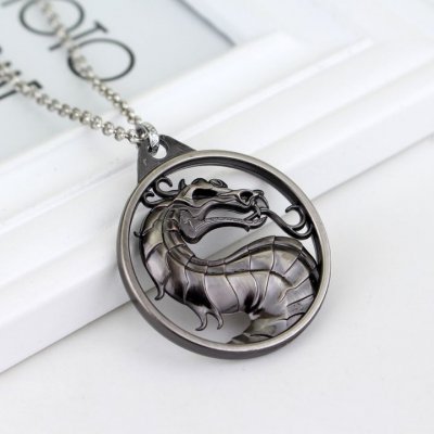 Подвеска Mortal Kombat Серебро