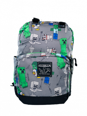 Рюкзак Jinx Майнкрафт Монстры (Серый)