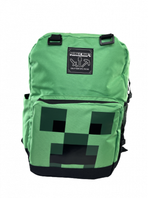 Рюкзак Jinx Майнкрафт Крипер (Зеленый)