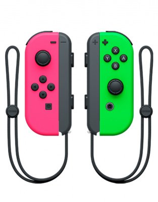 Джойстик Joy-Con для Nintendo Switch Neon Green / Neon Pink