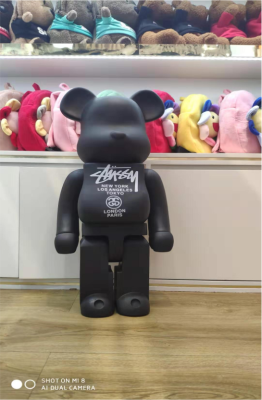 Bearbrick Big City Чорний 1000% (70см)