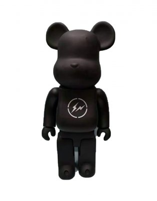 Bearbrick Молния Черный 400% (28см) (Мишка)