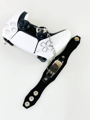 Браслет Кожаный и кольцо Аниме Наруто